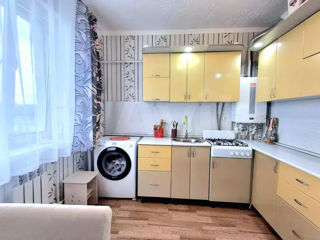 1-к. квартира, 29 м, 3/3 эт. - Фото 1