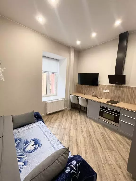 Студия Санкт-Петербург Тележная ул., 23 (24.0 м) - Фото 1