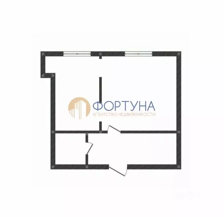 Квартира-студия: Белгород, Каштановая улица, 10 (27 м) - Фото 1