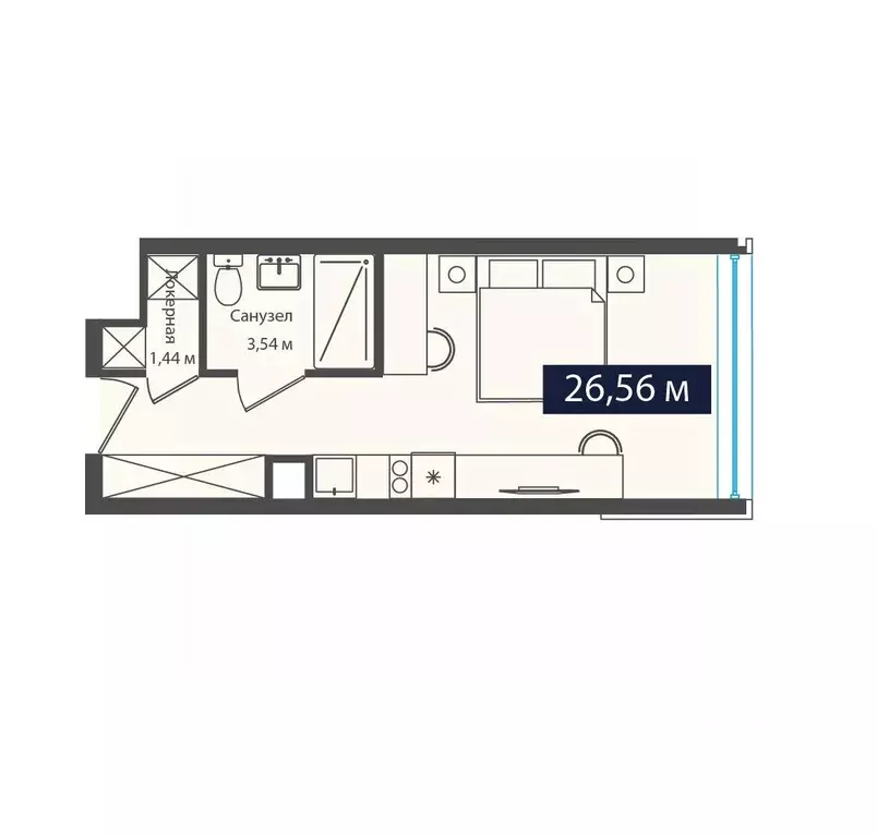 Студия Карачаево-Черкесия, Зеленчукский район, с. Архыз, пос. Романтик ... - Фото 1