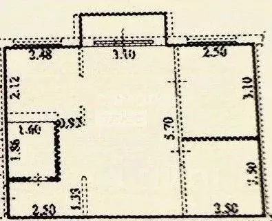 2-к кв. Пензенская область, Пенза ул. Карпинского, 25 (45.3 м) - Фото 2