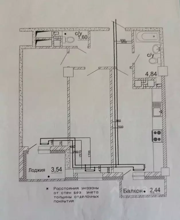 2-к кв. Ростовская область, Батайск ул. Крупской, 1 (69.3 м) - Фото 2