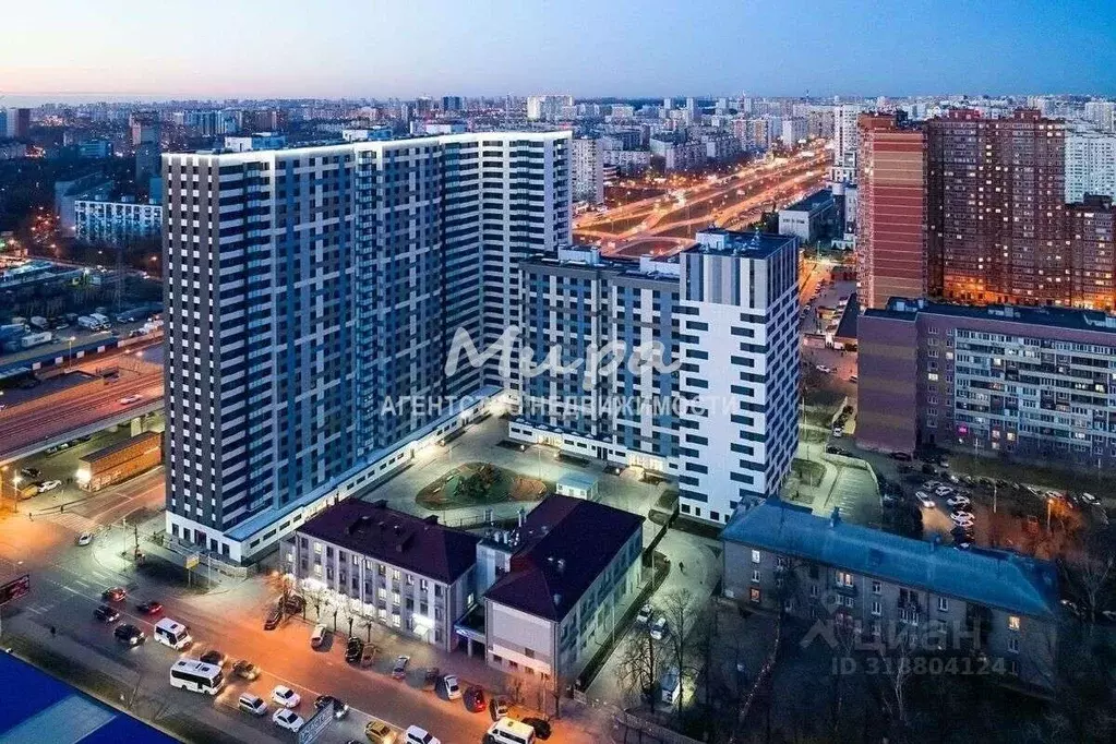 Студия Московская область, Люберцы Инициативная ул., 7В (27.0 м) - Фото 0