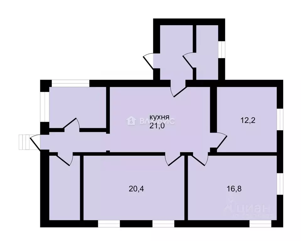 Дом, 78.3 м - Фото 1