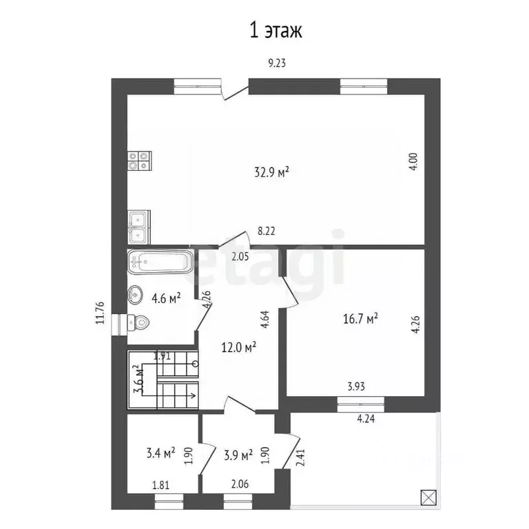 Дом в Тюменская область, Тюмень проезд Хоккейный (155 м) - Фото 1