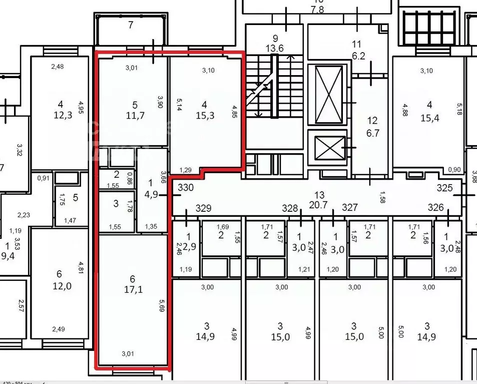 2-к кв. Московская область, Ленинский городской округ, Боброво пгт ул. ... - Фото 2