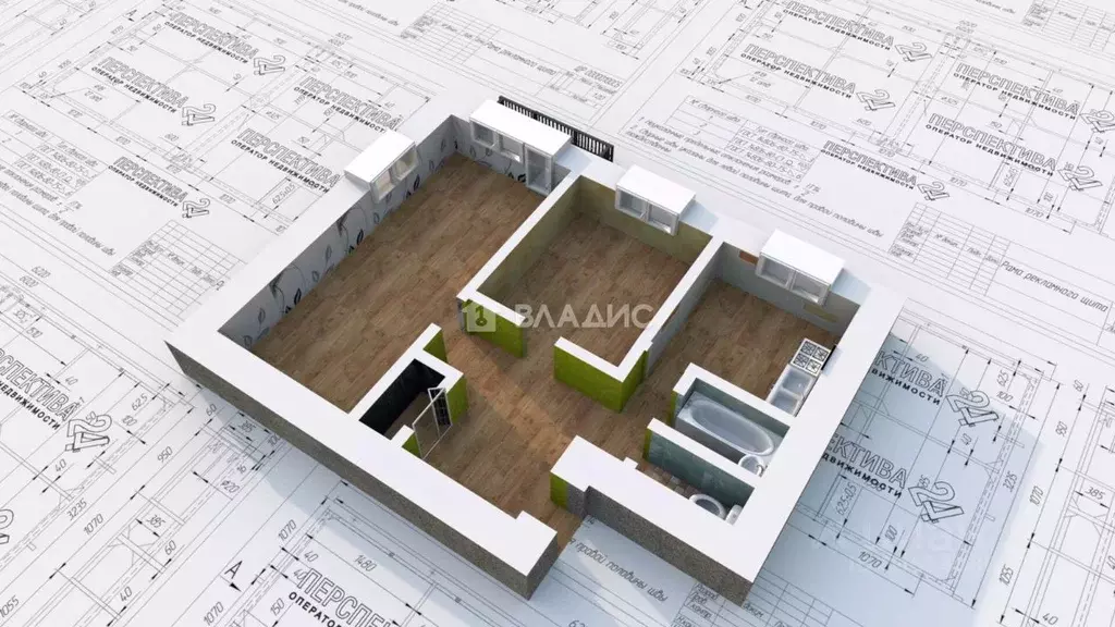 2-к кв. Иркутская область, Ангарск 15-й мкр, 5 (42.4 м) - Фото 2