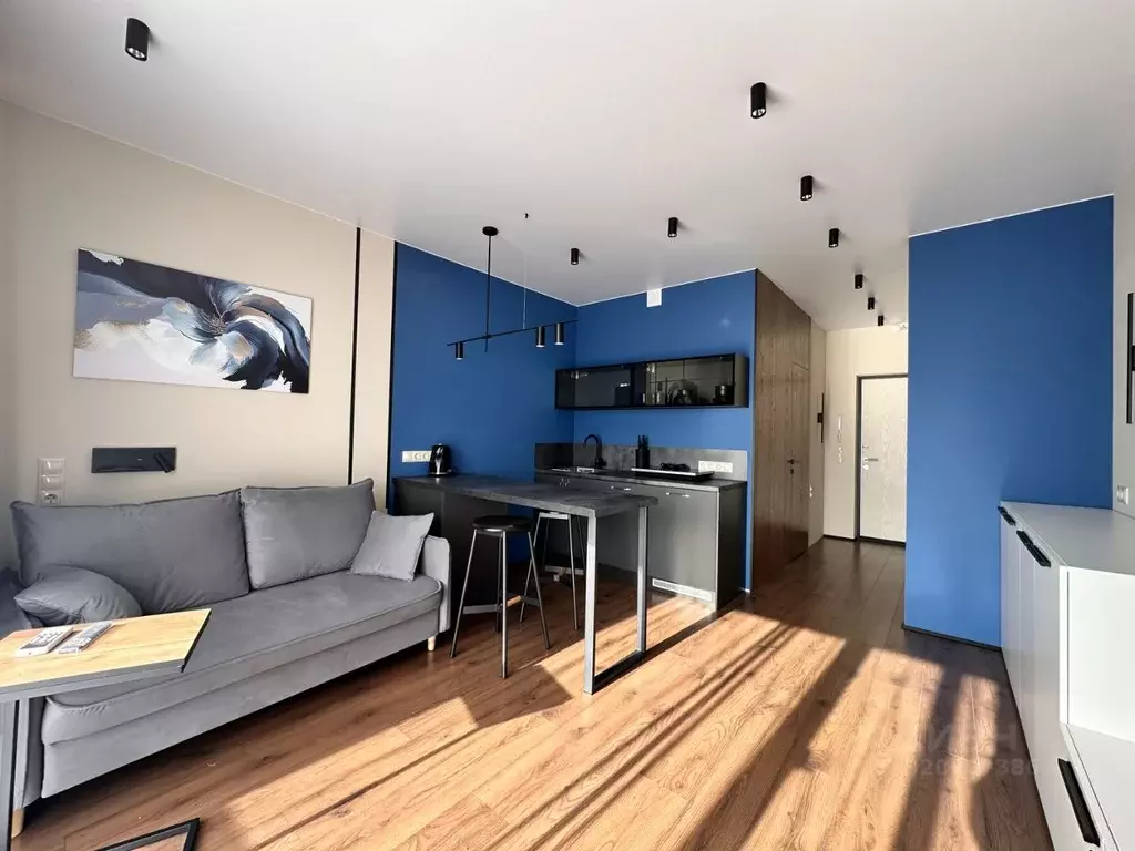 Студия Санкт-Петербург Октябрьская наб., 86К2 (25.0 м) - Фото 1