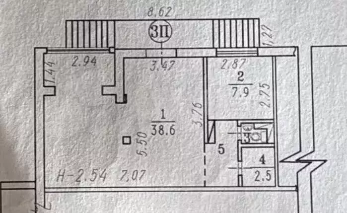 Помещение/Офис/Торговля 53.5 м. Без комиссии - Фото 0