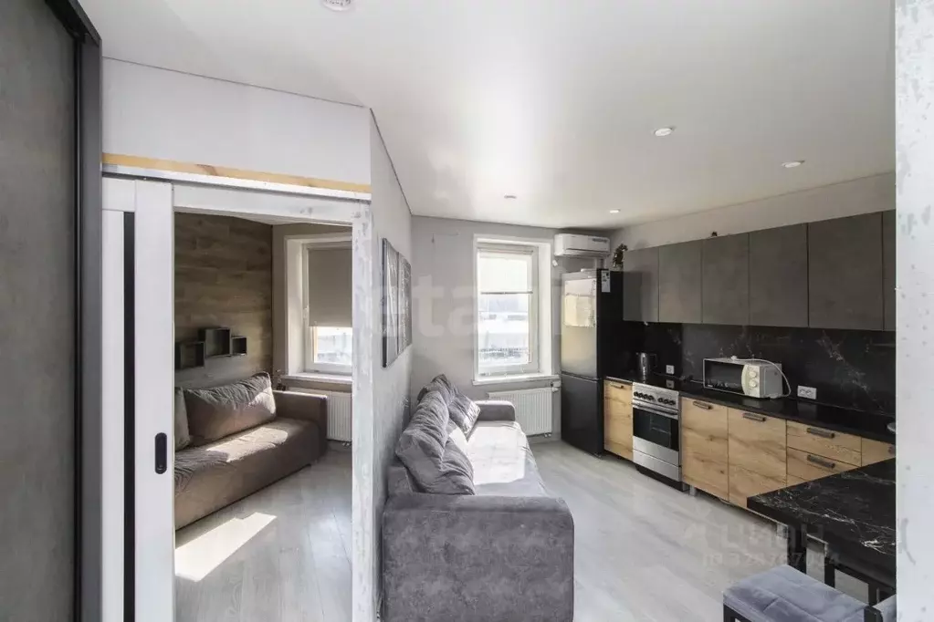 1-к кв. Тюменская область, Тюмень ул. Республики, 204к5 (33.0 м) - Фото 2