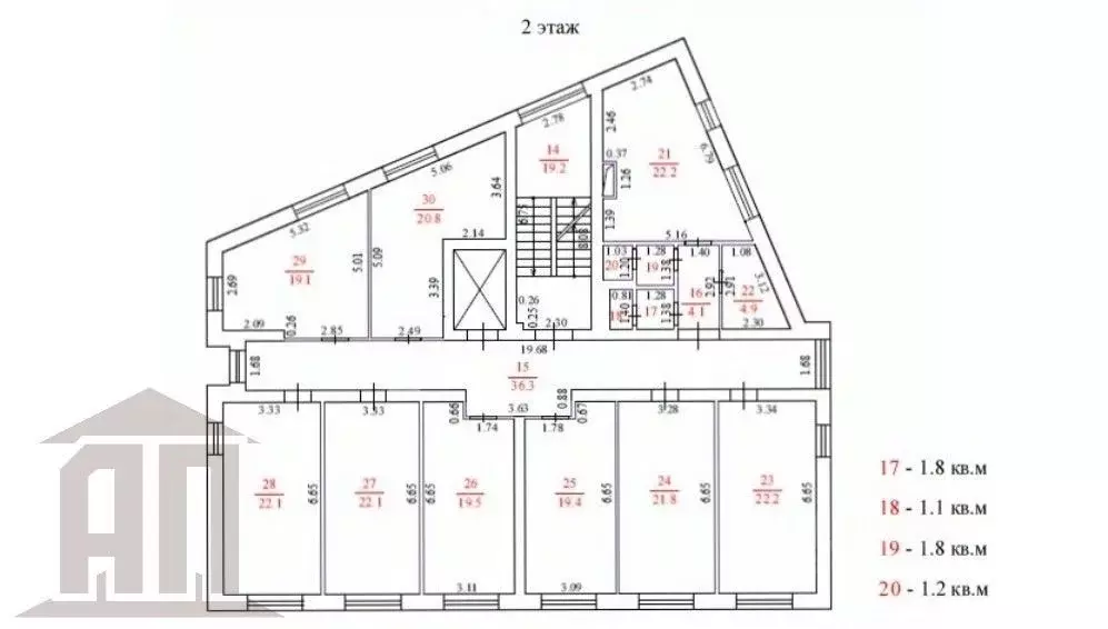 Офис в Тверская область, Тверь Вокзальная ул., 5А (260 м) - Фото 2