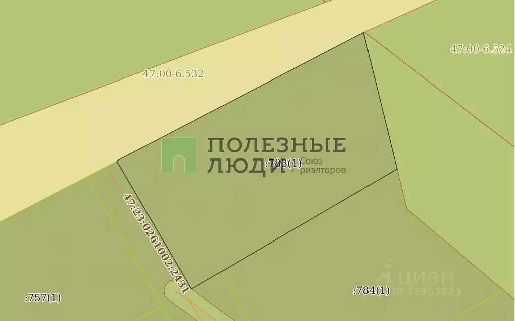 Участок в Ленинградская область, Гатчинский муниципальный округ, Тайцы ... - Фото 2