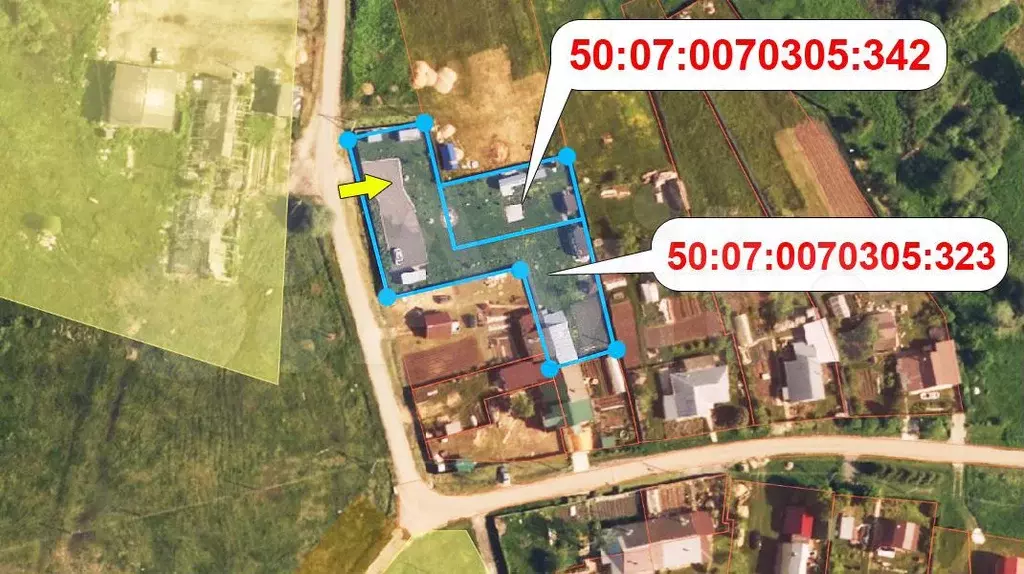 Дом 52,7 м на участке 23 сот. - Фото 1