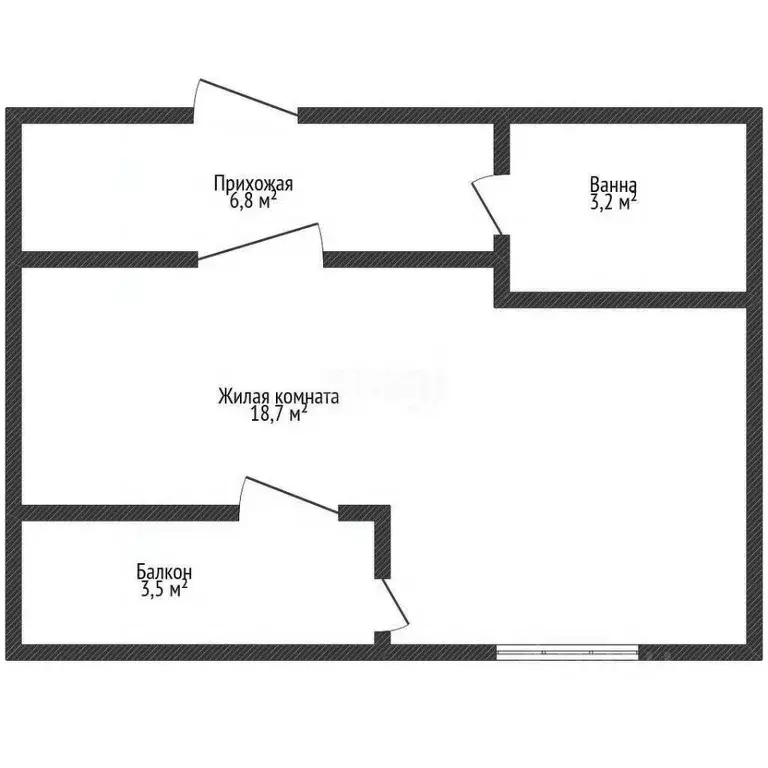 Студия Краснодарский край, Краснодар Российская ул., 267к5 (33.7 м) - Фото 0