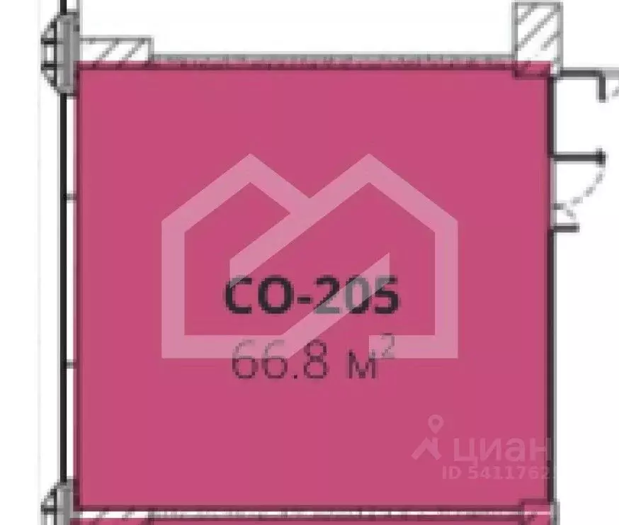 Помещение свободного назначения в Москва Дмитровский проезд, вл1Г (67 ... - Фото 2