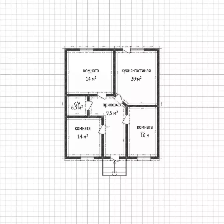 Дом в Краснодарский край, Динской район, Южно-Кубанское с/пос, пос. ... - Фото 2