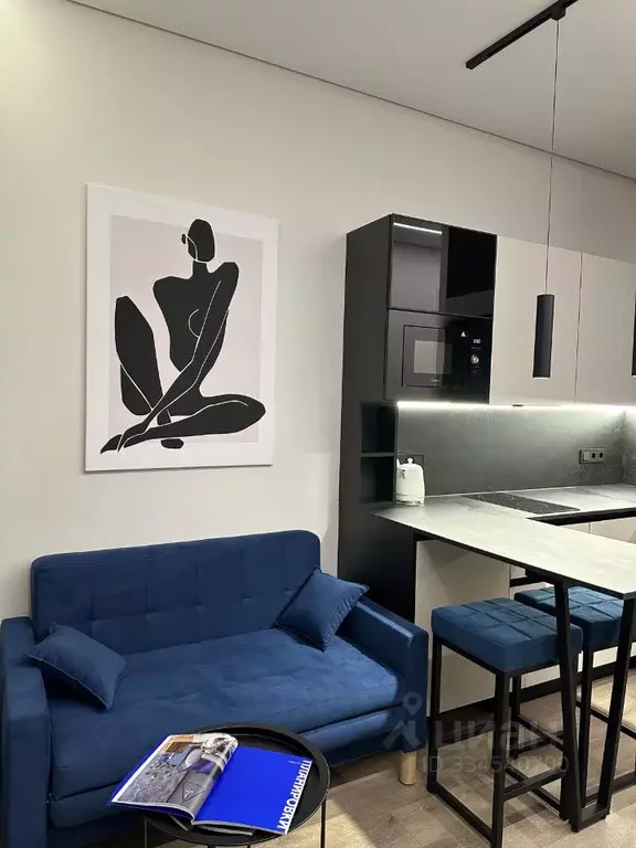 Студия Москва ул. 1-я Ватутинская, 12к2 (25.0 м) - Фото 2