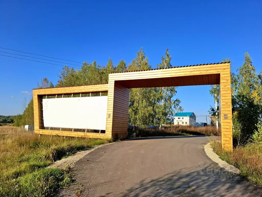 Участок в Татарстан, Лаишевский район, с. Среднее Девятово, ... - Фото 1