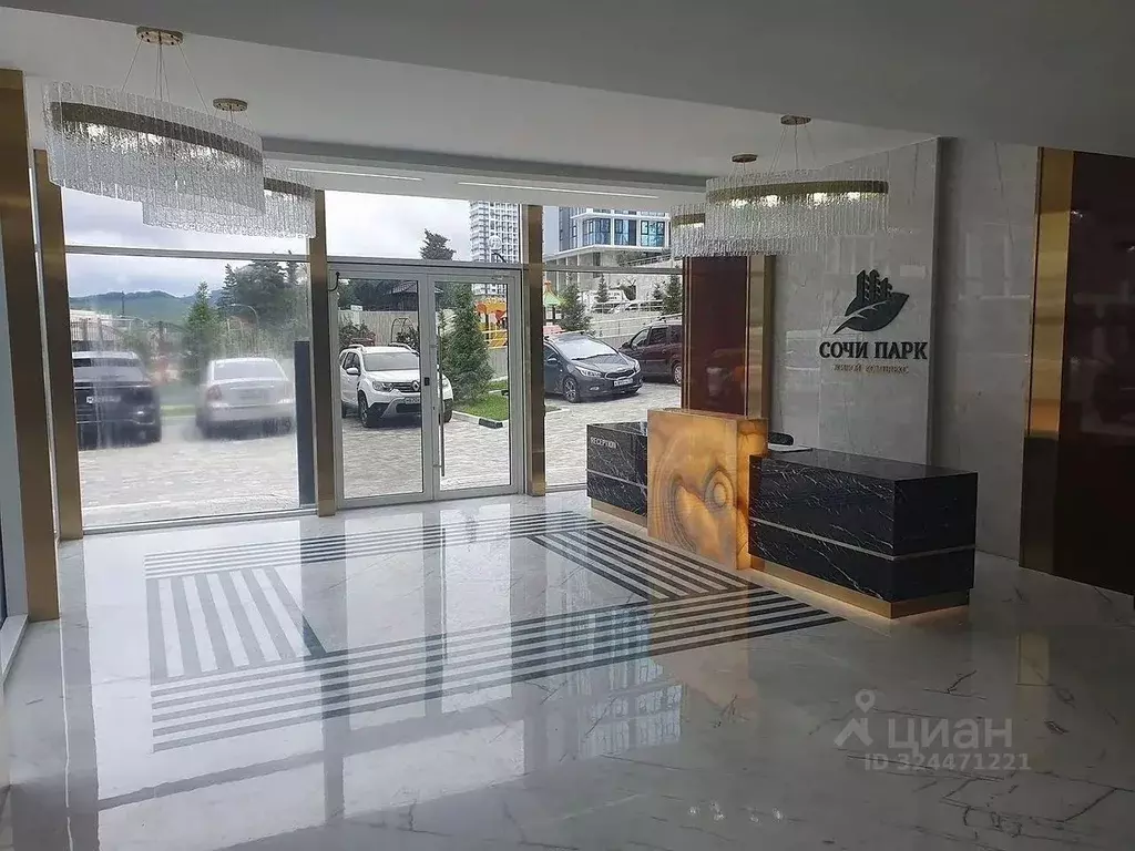 1-к кв. Краснодарский край, Сочи Бытха мкр, ул. Ясногорская, 16/6к4 ... - Фото 2