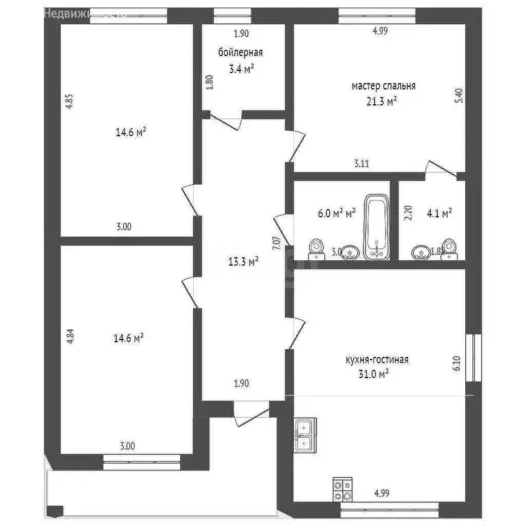 Дом в Севастополь, садоводческое товарищество Афганец (120 м) - Фото 2