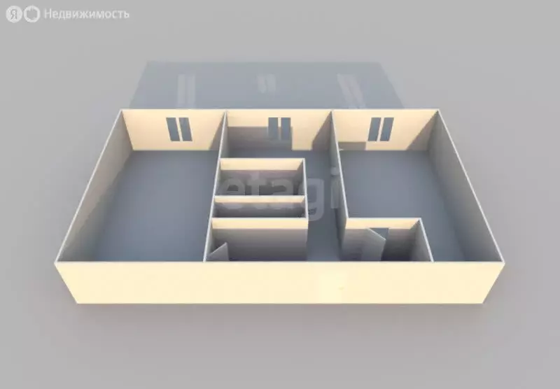 2-комнатная квартира: Южно-Сахалинск, Хабаровская улица, 58 (44.6 м) - Фото 1