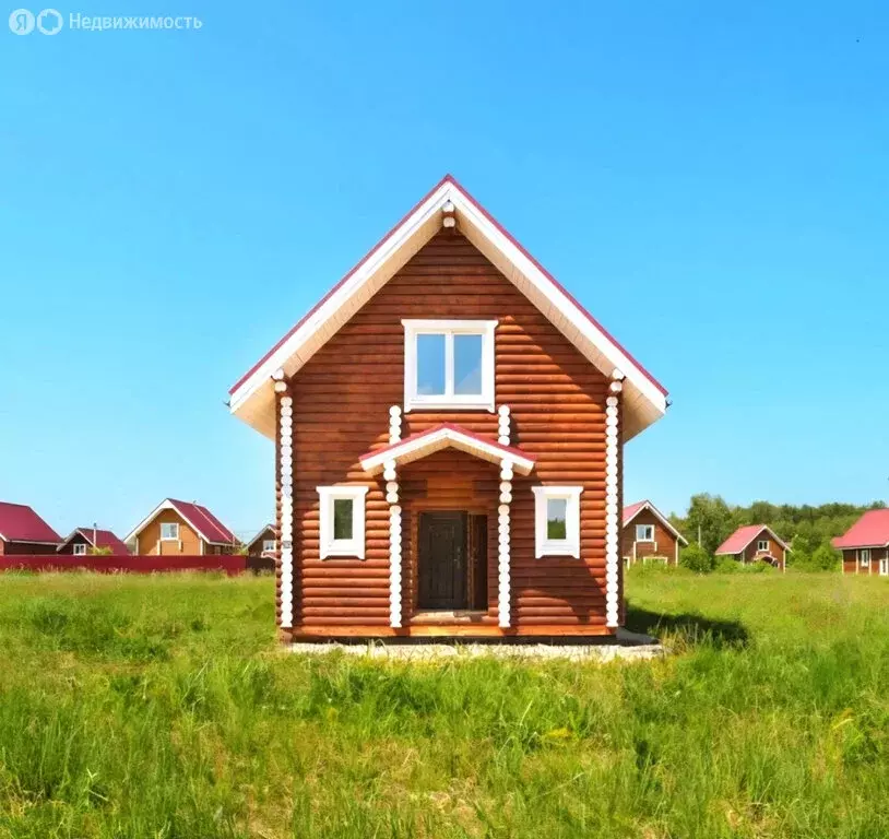 Дом в село Середа, коттеджный посёлок Золотая Рыбка (100 м) - Фото 0