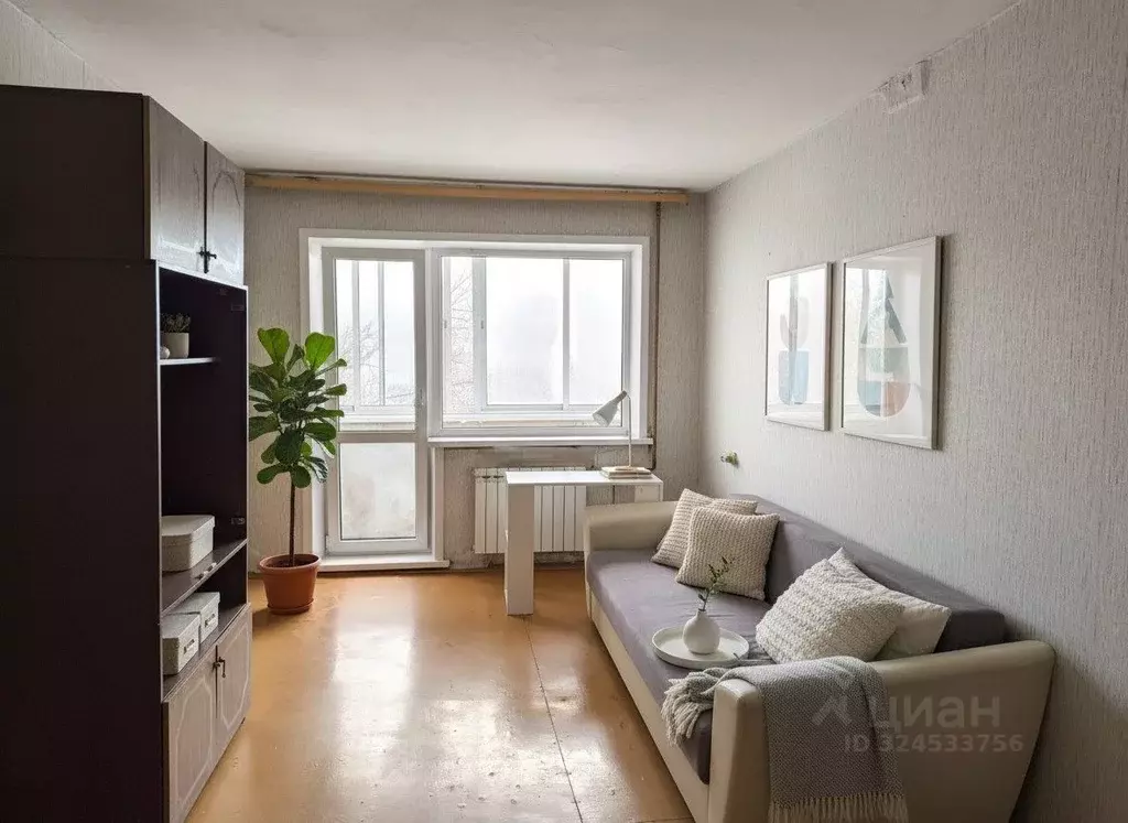 1-к кв. Иркутская область, Иркутск бул. Рябикова, 31Н (30.2 м) - Фото 1