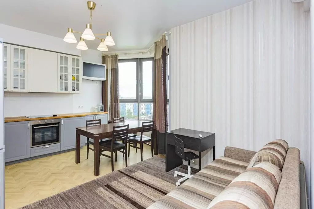2-к кв. Москва ул. Корабельная, 17к1 (56.2 м) - Фото 2