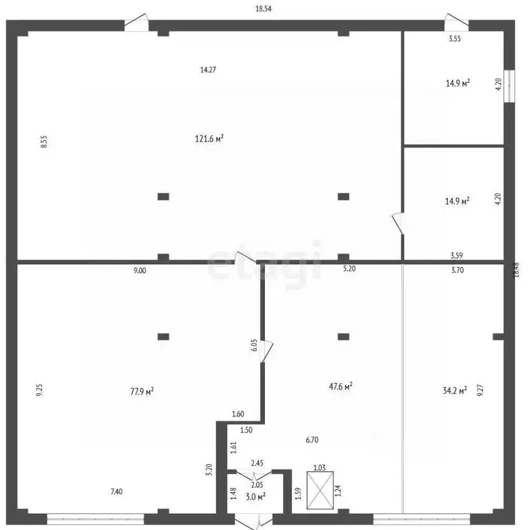 Торговая площадь в Мордовия, Ромодановский район, с. Курилово ... - Фото 1