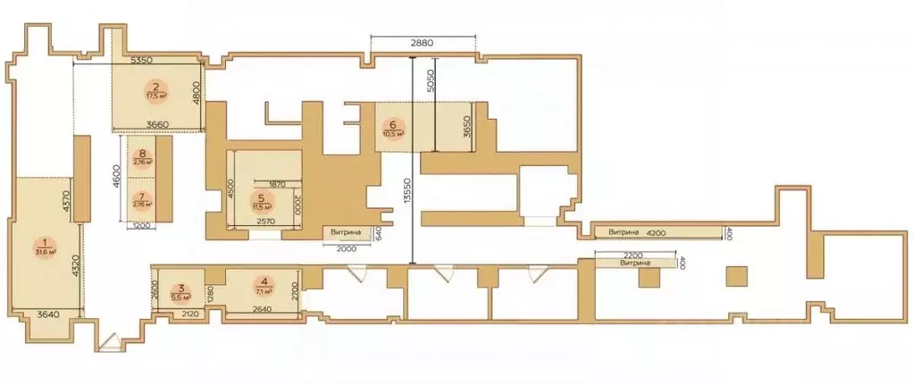 Торговая площадь в Москва Кутузовский просп., 27 (11 м) - Фото 2