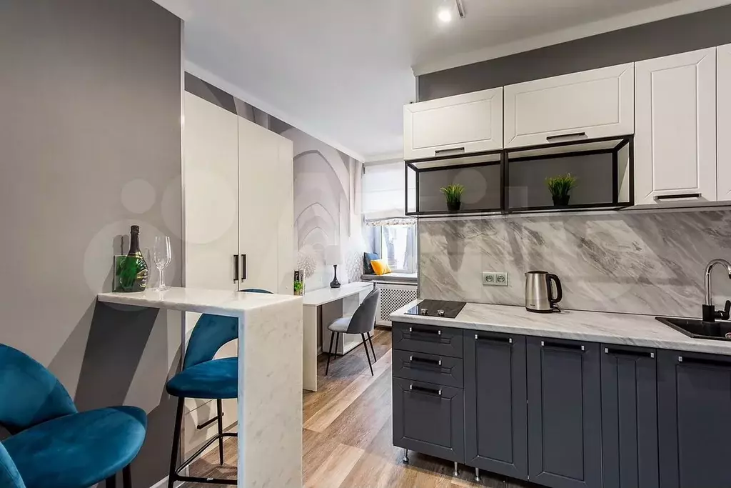 Апартаменты-студия, 19 м, 3/9 эт. - Фото 1