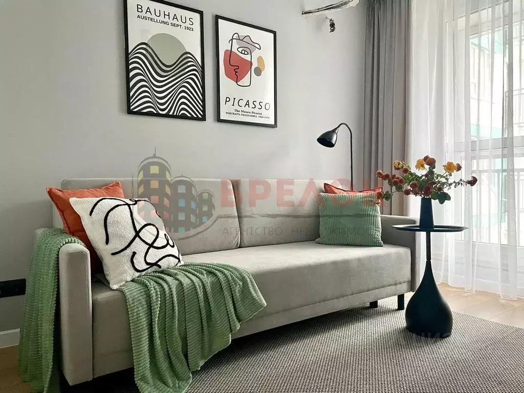 1-к кв. Ростовская область, Ростов-на-Дону ул. Еременко, 110/2с1 (31.0 ... - Фото 2