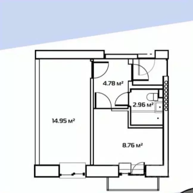 1-к кв. Крым, Судак муниципальный округ, с. Морское ул. Виноградная, 6 ... - Фото 2