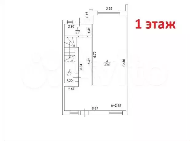 Таунхаус 240 м на участке 3 сот. - Фото 1