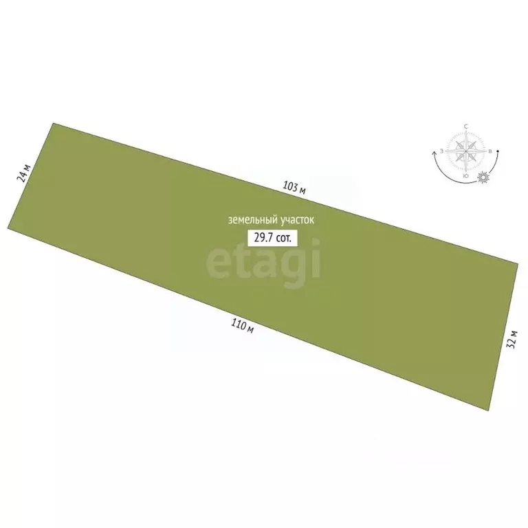 Участок в Владимирская область, Ковровский муниципальный округ, с. ... - Фото 2