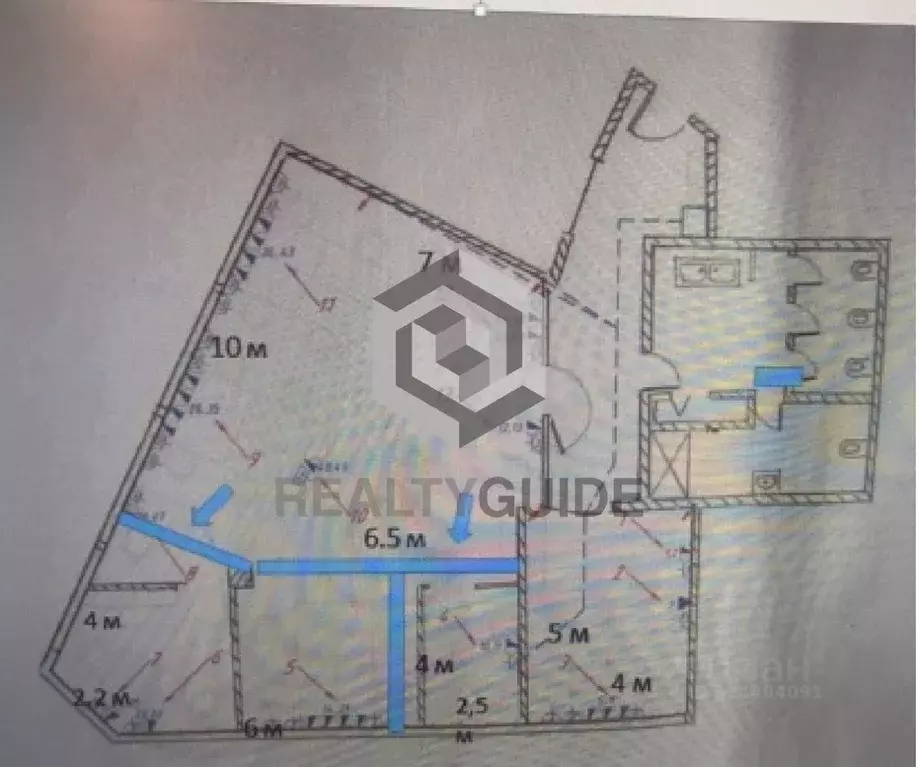 Офис в Москва Тургеневская пл., 2 (190 м) - Фото 1