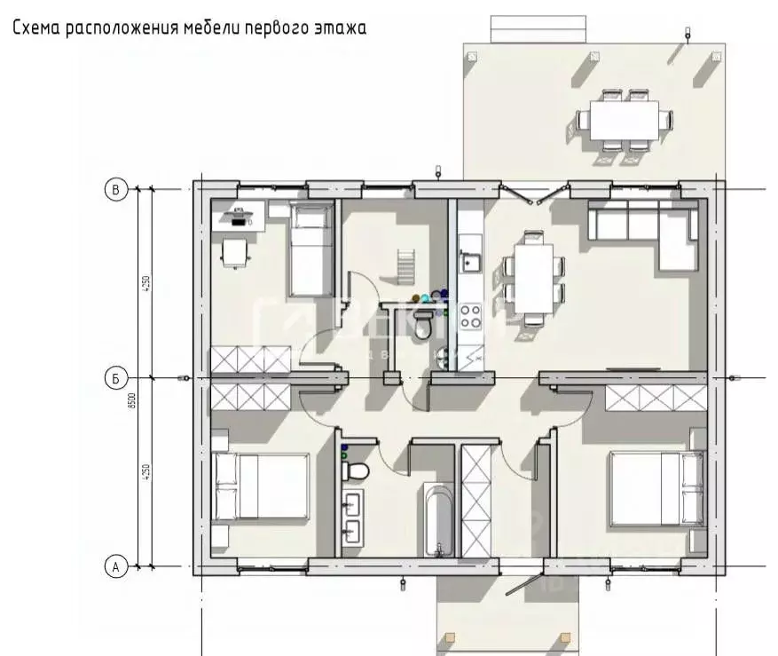 Коттедж в Ивановская область, Иваново ул. 5-я Ягодная, 33 (84 м) - Фото 2