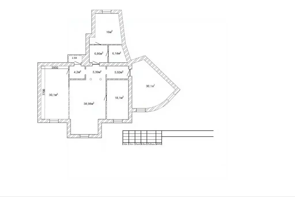 4-к кв. Москва Сретенский бул., 6/1С2 (165.0 м) - Фото 2