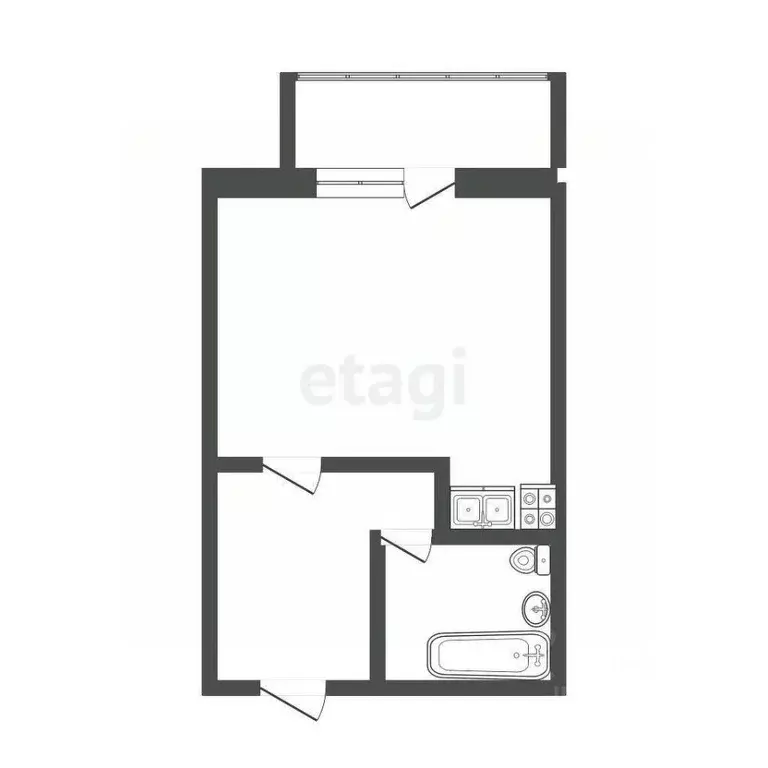 Студия Мордовия, Саранск ул. Победы, 20А (35.3 м) - Фото 1