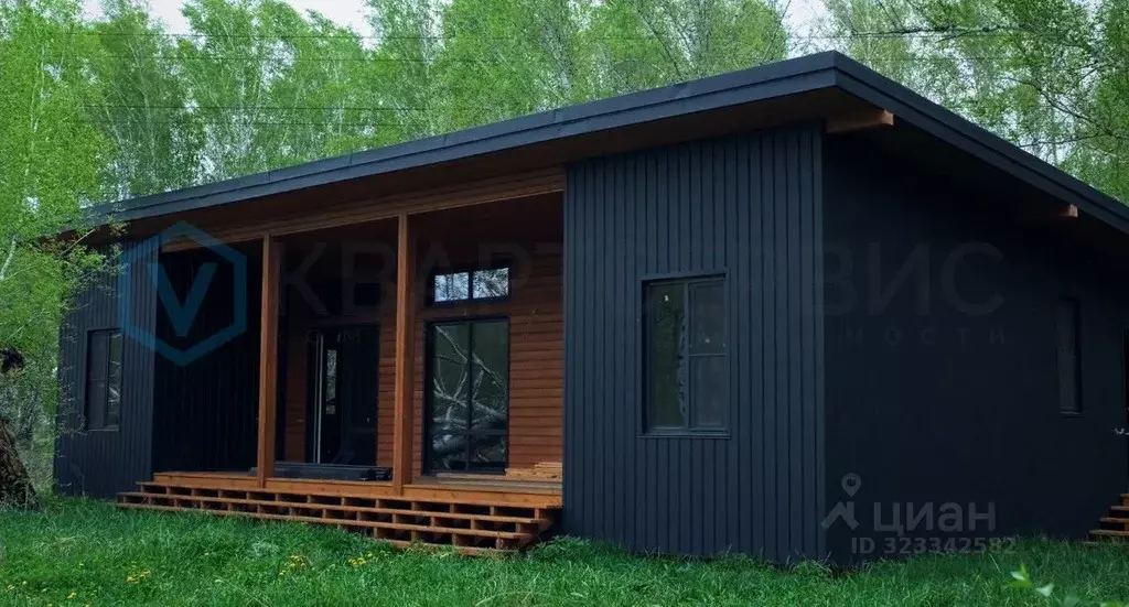 Дом в Омская область, Омский район, Пушкинское с/пос, д. Ракитинка, ... - Фото 1