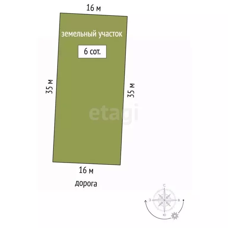 Участок в Крым, Ленинский район, Семисотское с/пос, Ак-Монай ТСН  (6.0 ... - Фото 2