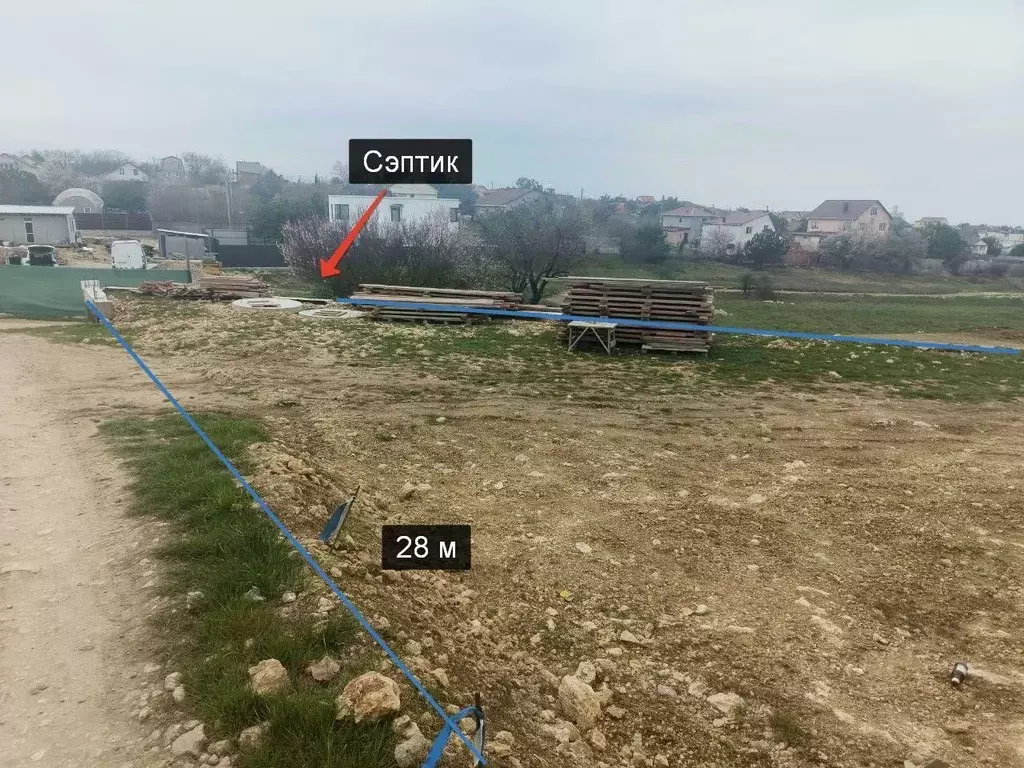 Участок в Севастополь Теремок садоводческое товарищество, ш. ... - Фото 1