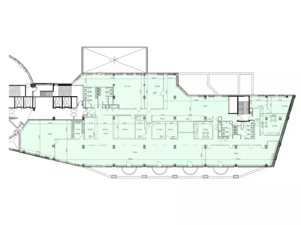 Офис в Москва Космодамианская наб., 52С5 (1187 м) - Фото 2