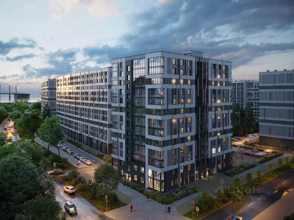 Студия Санкт-Петербург бул. Головнина, 6к1 (37.0 м) - Фото 1