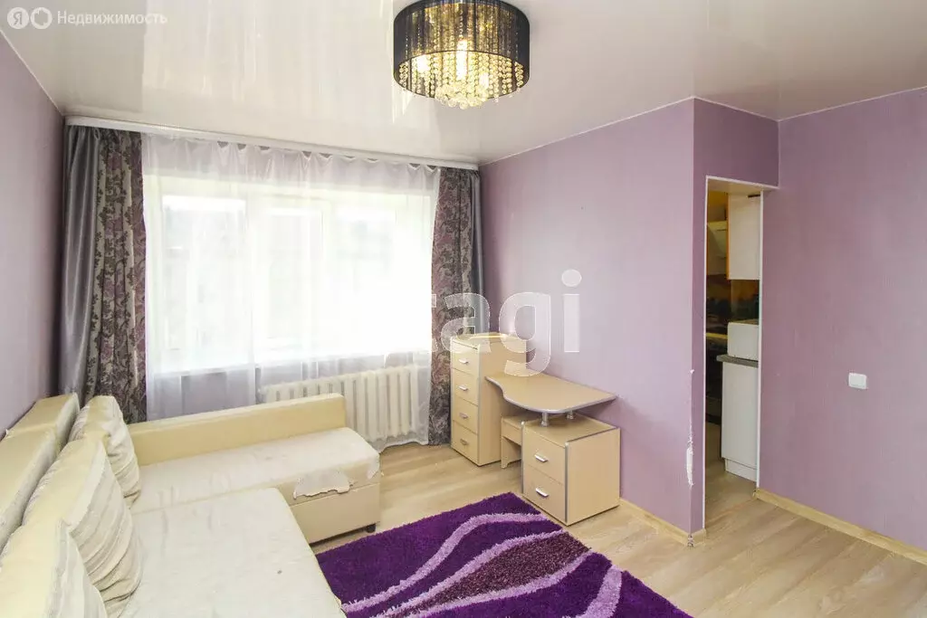 1-комнатная квартира: Тюмень, улица Пермякова, 10 (30.3 м) - Фото 2
