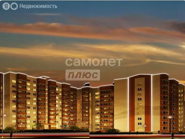 1-комнатная квартира: Курск, 2-я Агрегатная улица, 57А (45 м) - Фото 1