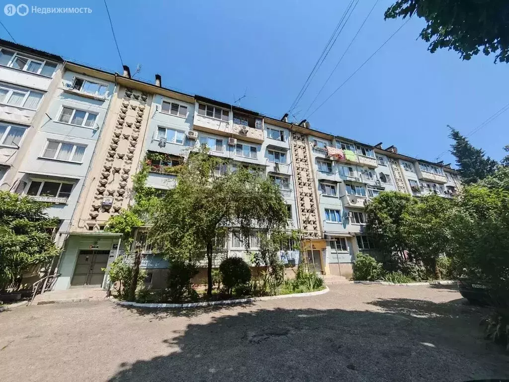 1-комнатная квартира: Дагомыс, Батумское шоссе, 26 (30 м) - Фото 0