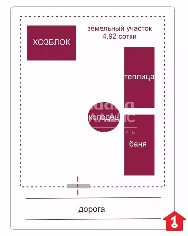 Участок в Омская область, Омск Сатурн верхний СНТ, аллея 3-я (4.79 ... - Фото 1