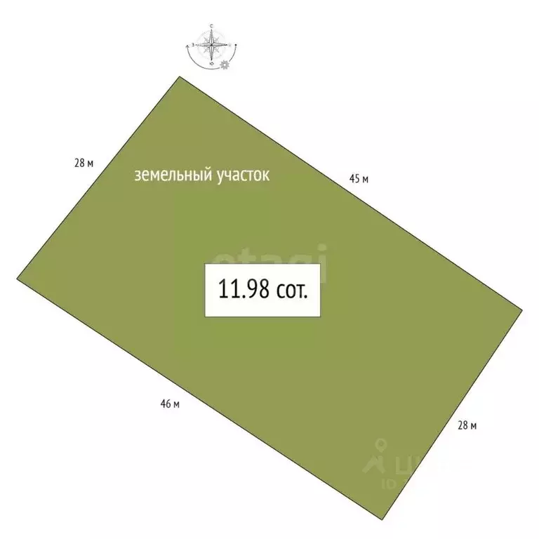 Участок в Новосибирская область, Искитим Зеленый Бор садовое ... - Фото 2