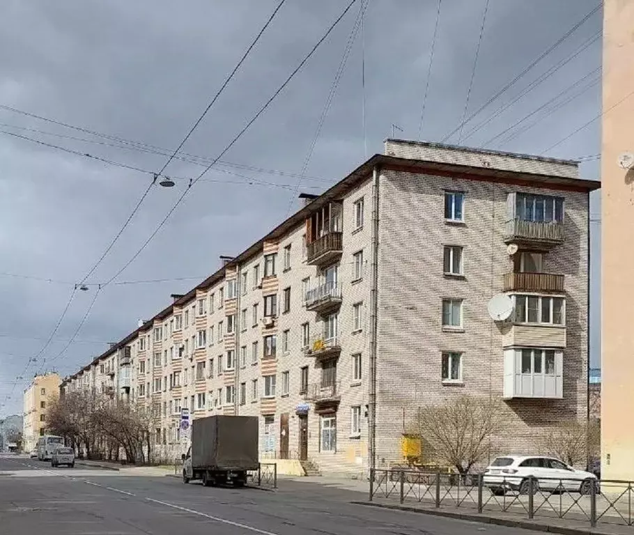 3-к кв. Санкт-Петербург Курская ул., 24 (67.9 м) - Фото 1